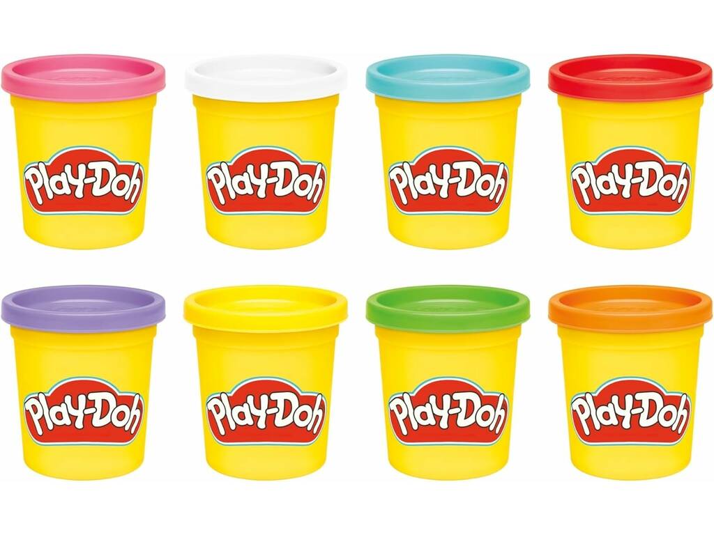 PlayDoh Pack de 8 pots