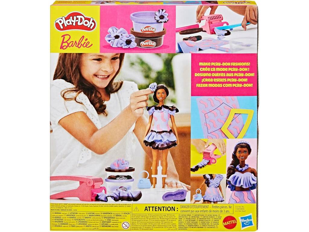 Playdoh Barbie Dressmaker Volants