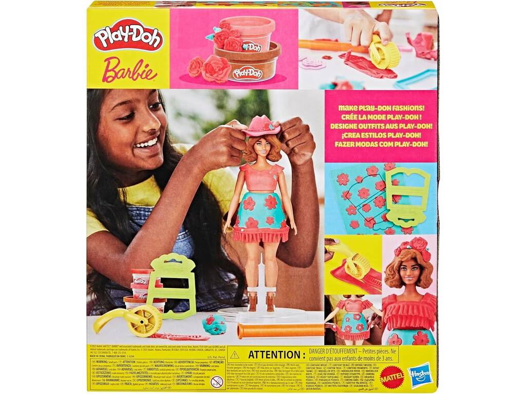 Playdoh Barbie Roses et allumettes