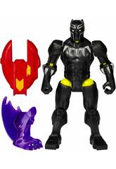 Marvel MixMashers Figura Bsica Black Panther con Accesorios