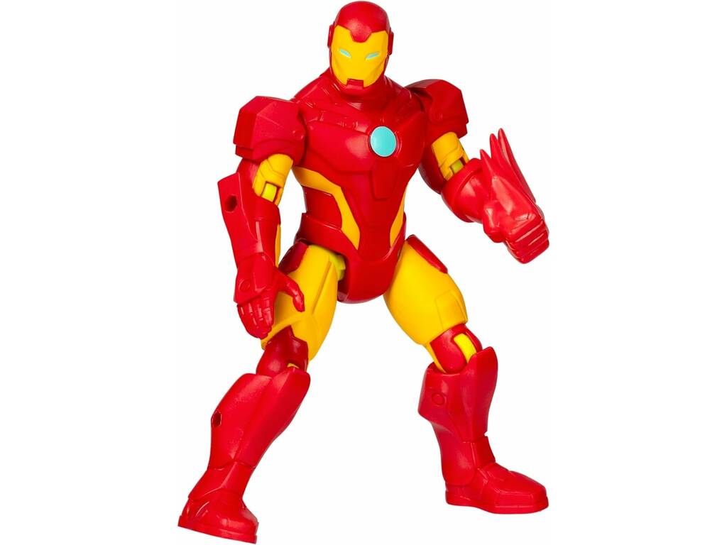 Marvel MixMashers Figurine de base Iron Man avec accessoires