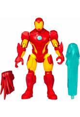 Marvel MixMashers Figura base Iron Man con accessori