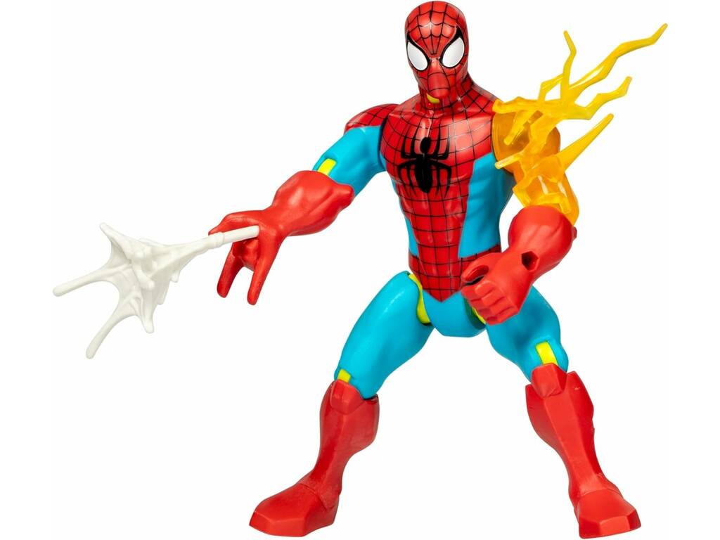 Marvel MixMashers Figura Básica Spiderman con Accesorios