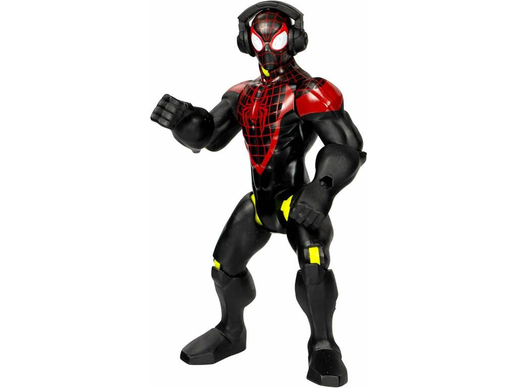 Marvel MixMashers Figura Básica Miles Morales con Accesorios