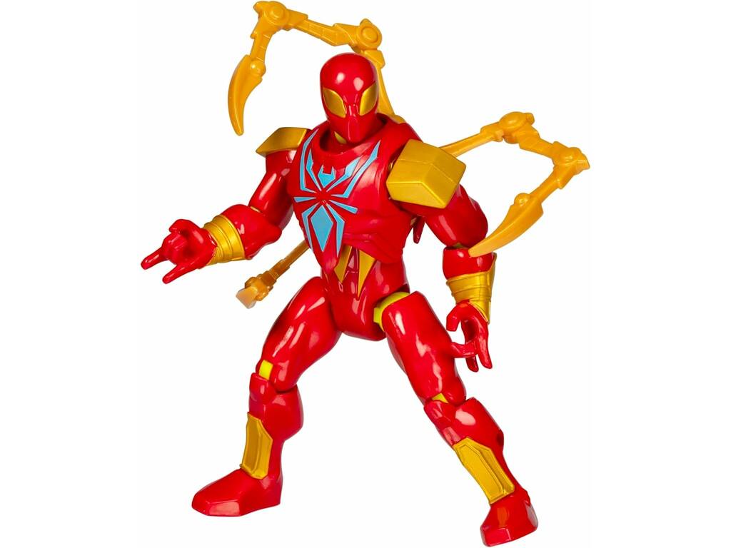 Marvel MixMashers Figura Deluxe Iron Spider con Accesorios