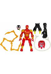 Marvel MixMashers - Figurine de luxe Iron Spider avec accessoires