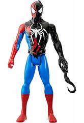 Marvel Spiderman VenomVersus Figurine Titan Spiderman de 29 cm