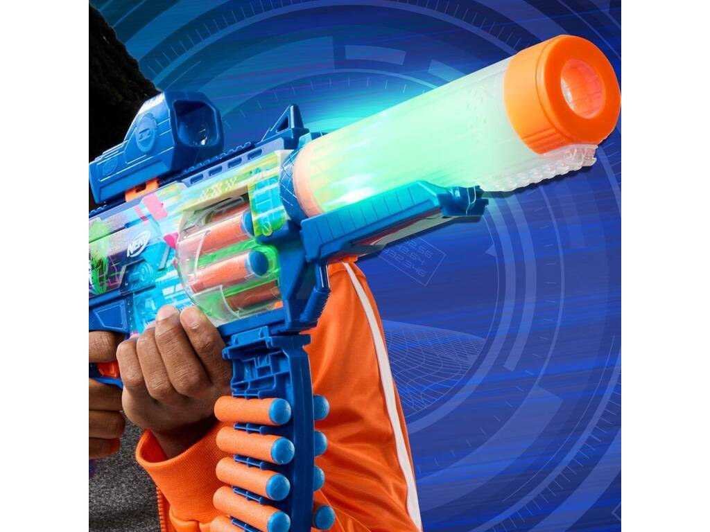 Nerf Loadout Lanzador Cyberlight Ghost con 24 Dardos