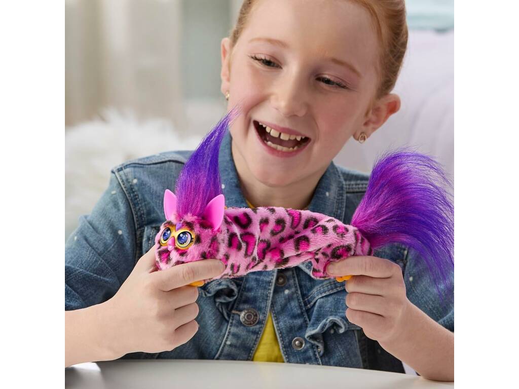Furby Furblets DJ Peluche Kitt-Ee-Luv avec sons