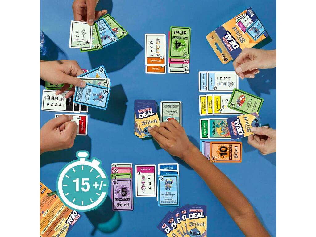 Monopoly Deal Disney Stitch
