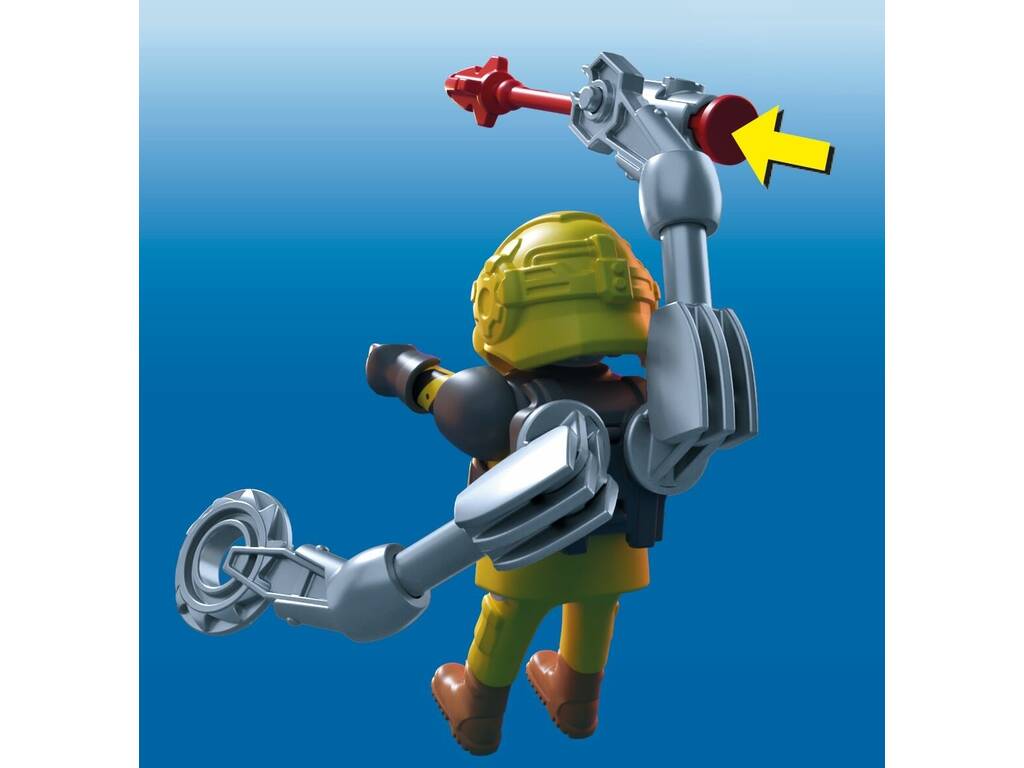 Playmobil Set Héroe Robot