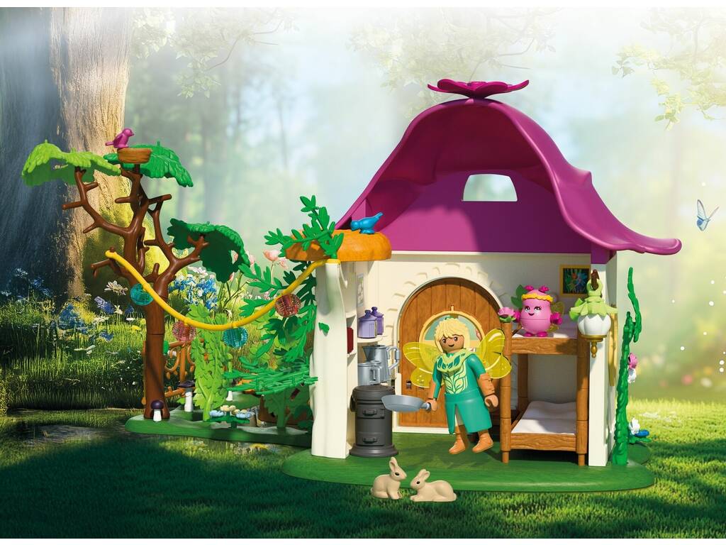 Playmobil Casa de Hadas con Unicornio Dorado