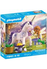 Playmobil Einhorn Lucky Lavender mit Fee
