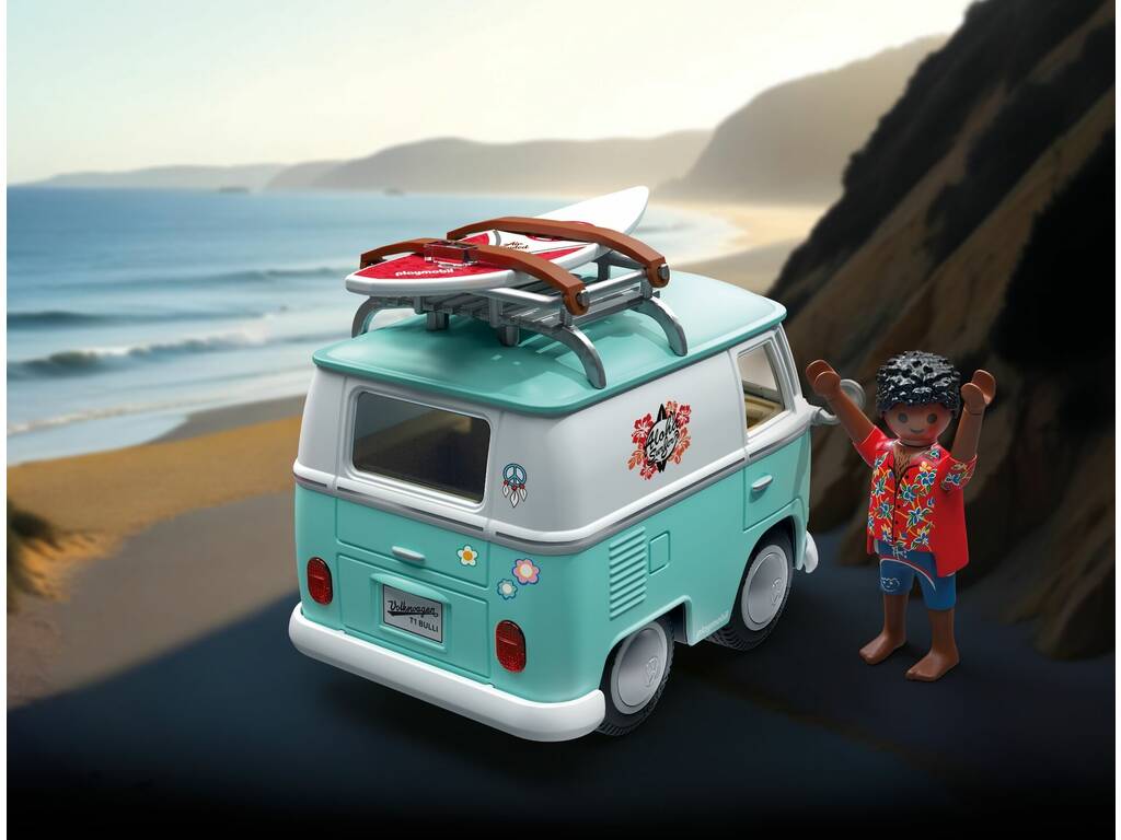 Playmobil Volkswagen T1 Camper con Figura