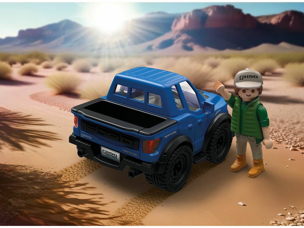 Playmobil Ford F-150 Raptor con Figura