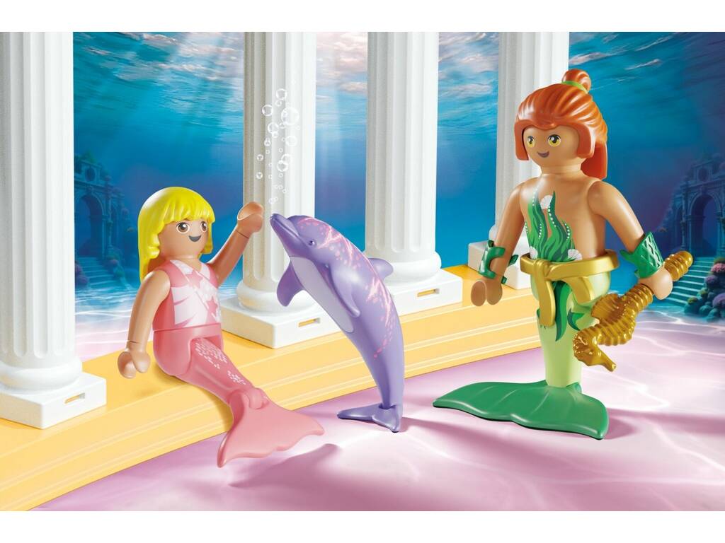 Playmobil Princess Magic Tesoro de Sirena con Delfines