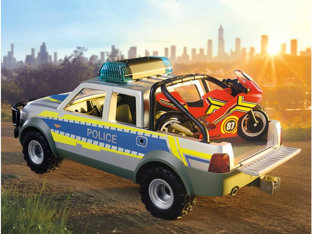 Playmobil City Action Pick Up Poursuite policière