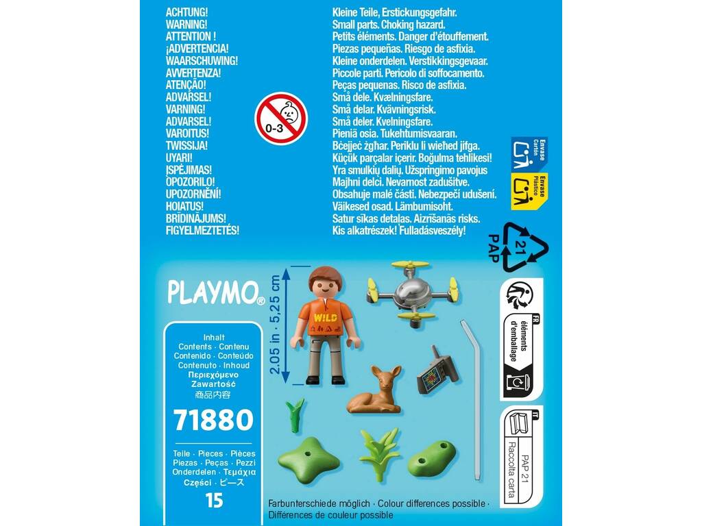 Ensemble spécial Plus de Playmobil pour Un Cervatillo avec Dron