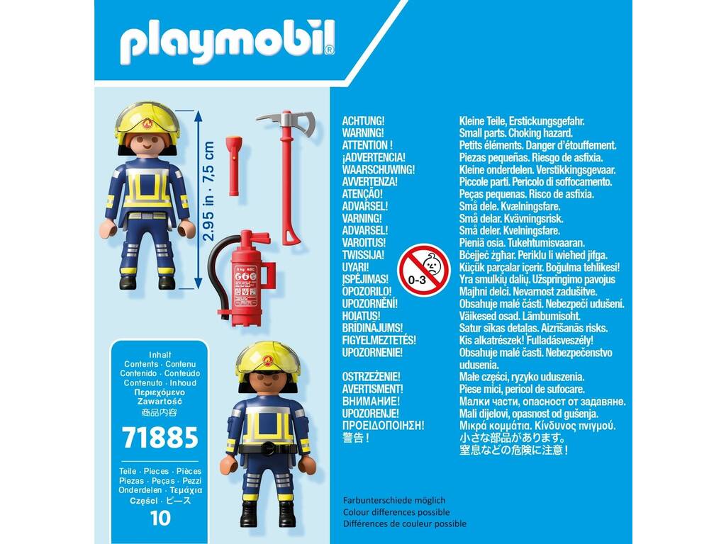 Playmobil Dou Pack Pompiers