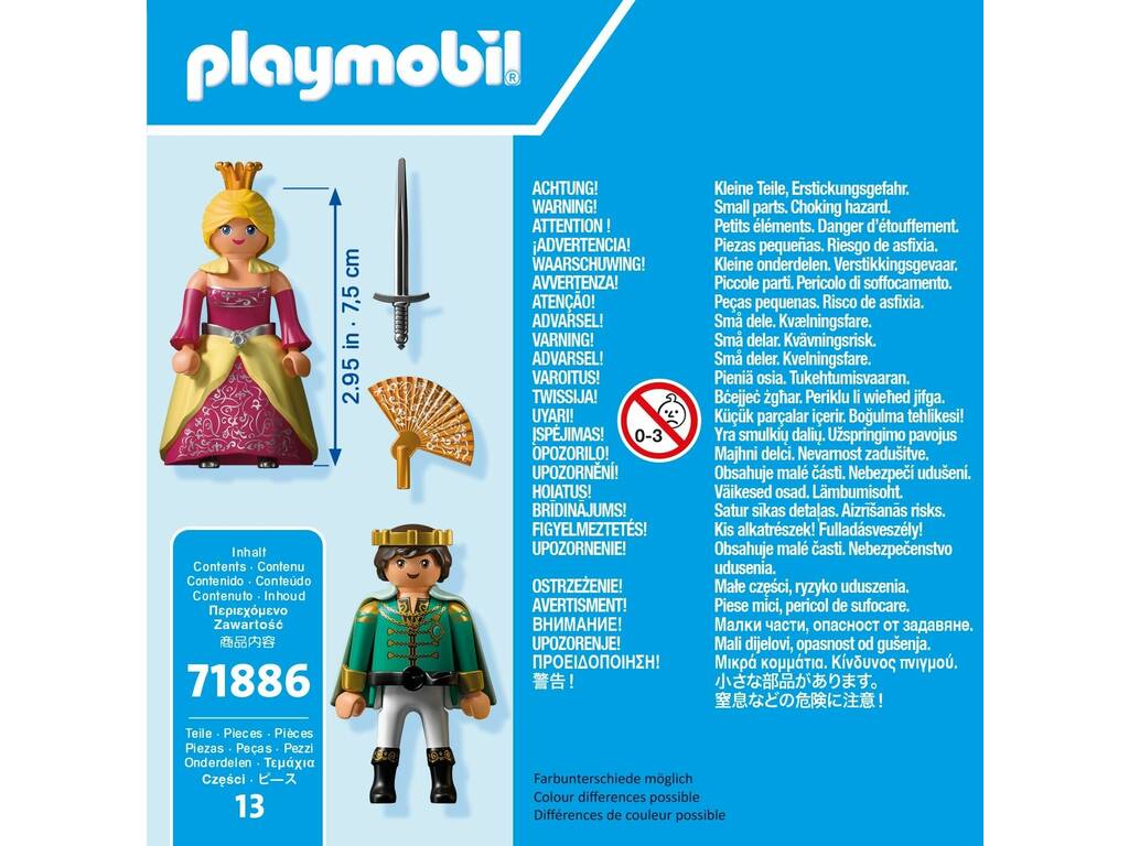 Playmobil Dou Pack Prince et princesse