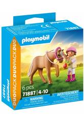 Playmobil Dou Pack Mädchen mit Pony