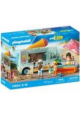 Playmobil My Life Camión de Helados con Tienda de Surf