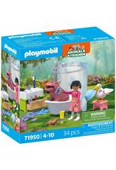 Playmobil Animals & Friends Banho Divertido