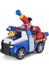 Patrulha Canina Fire Rescue Chase com Cruzeiro de Bombeiros