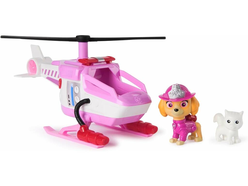 Patrulla Canina Fire Rescue Skye con Helicóptero de Bomberos