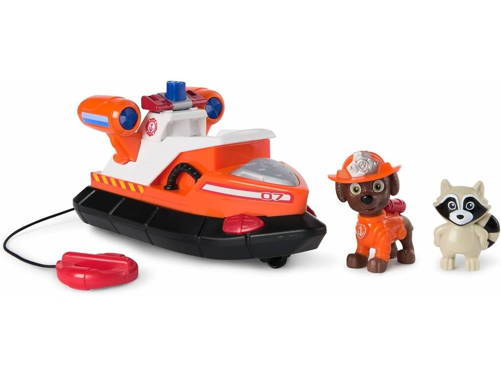 Patrouille Canine Fire Rescue Zuma avec bateau de pompiers