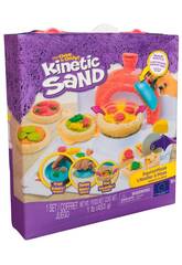Kinetic Sand Conjunto Esmaga a Pizza