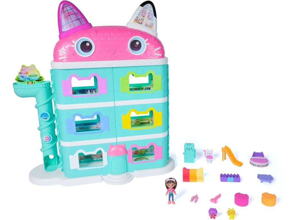 La maison de poupées Gabby Playset Maison Gabby avec figurine et accessoires