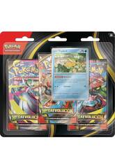 Pokémon TCG Megaevolución Blíster con 3 Sobres y Carta Promo