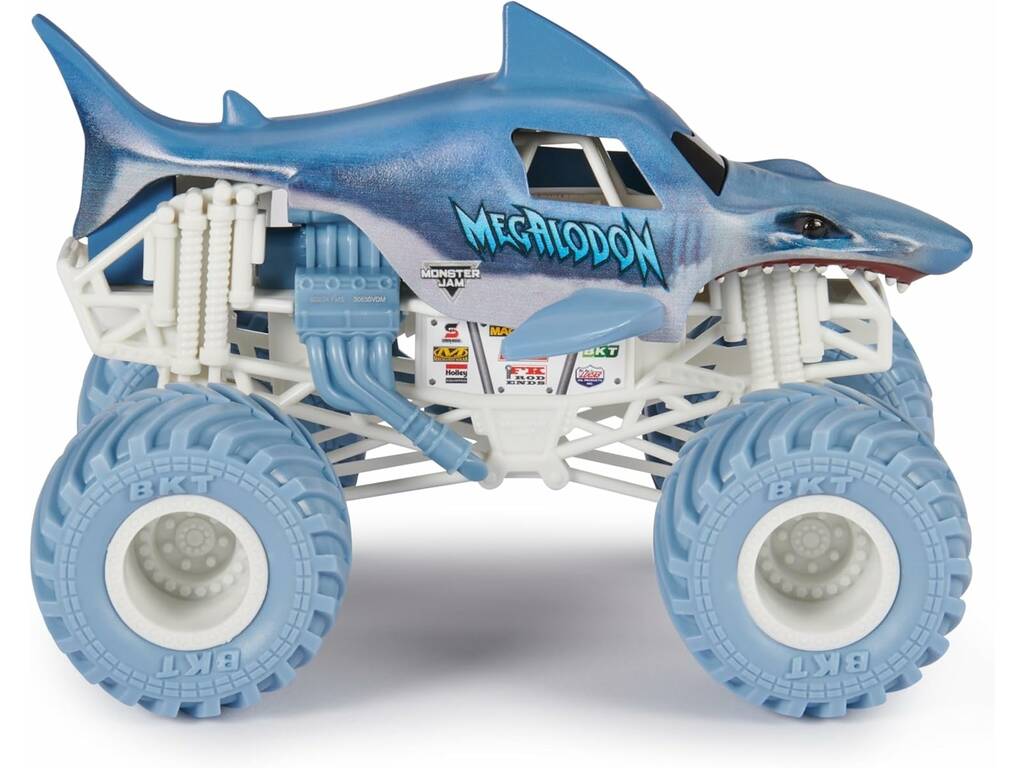 Monster Jam Véhicule Metal Megalodon 1:24