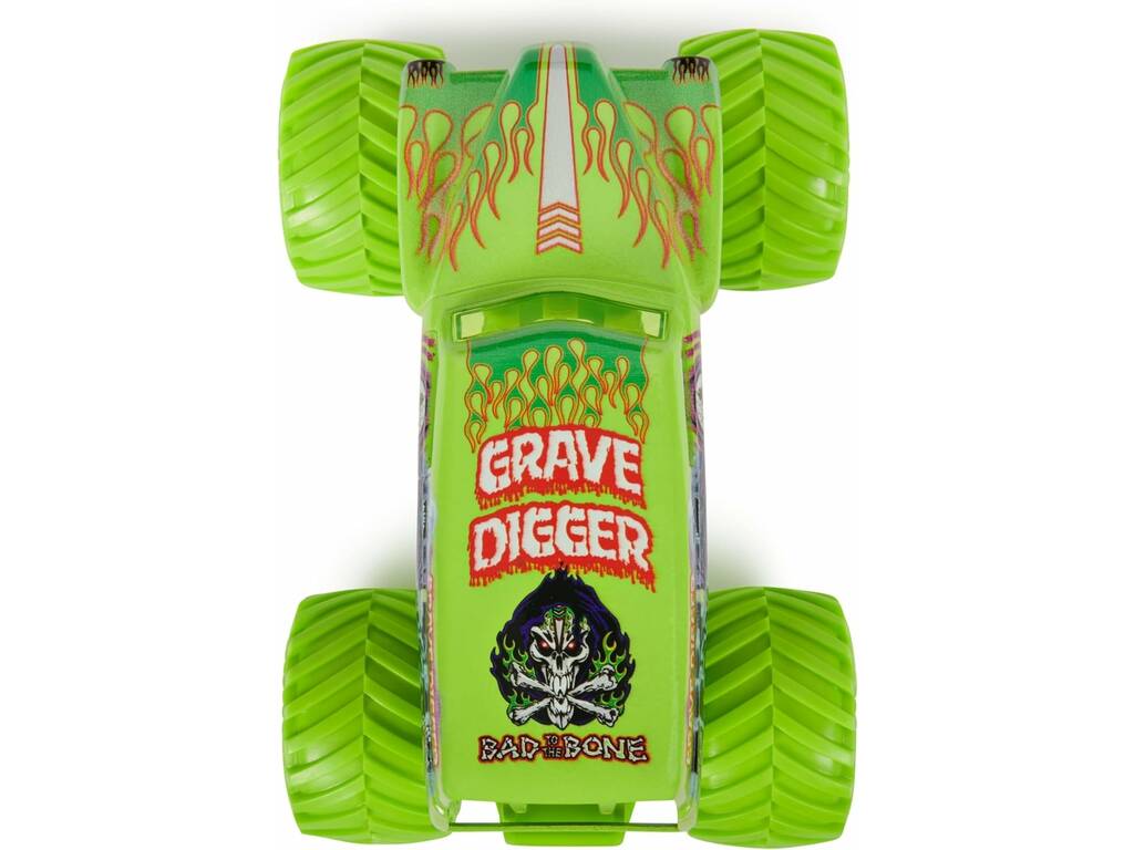 Monster Jam Véhicule Metal Grave Digger 1:24
