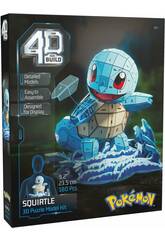 Puzzle 4D Build Pokémon Figurine Squirtle de 180 pièces