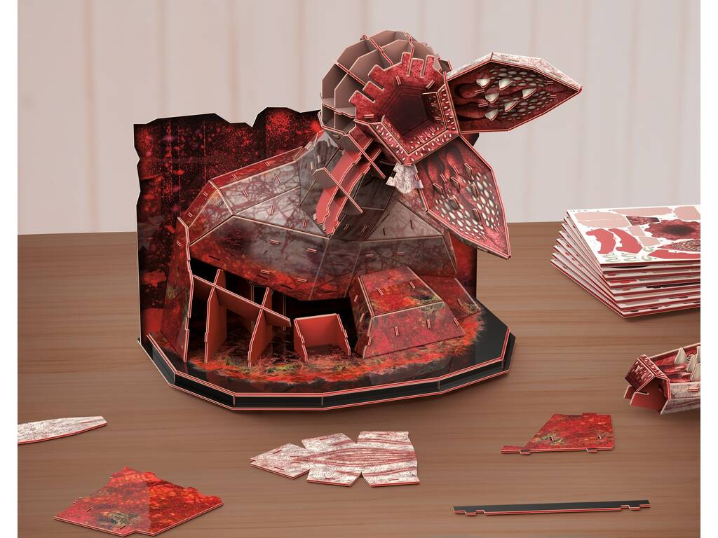 Puzzle 4D Build Stranger Things Demogorgon 155 pièces