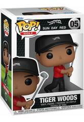 Funko Pop Golf Sun Day Red Figura Tiger Woods Swing