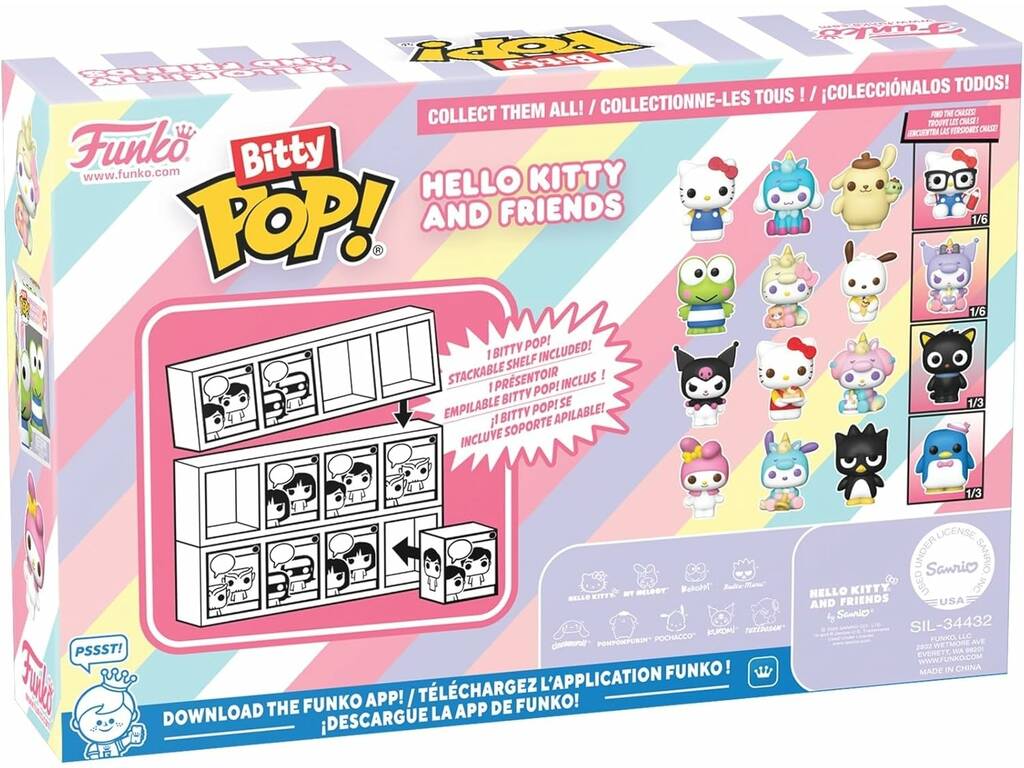 Funko Bitty Pop Hello Kitty And Friends Pack Cinnamaroll