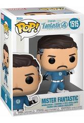 Funko Pop Les 4 Fantastiques Premiers Pas Figurine Mister Fantastique avec tête oscillante