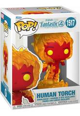 Funko Pop Les 4 Fantastiques Premiers Pas Figurine La Torche humaine avec tte oscillante