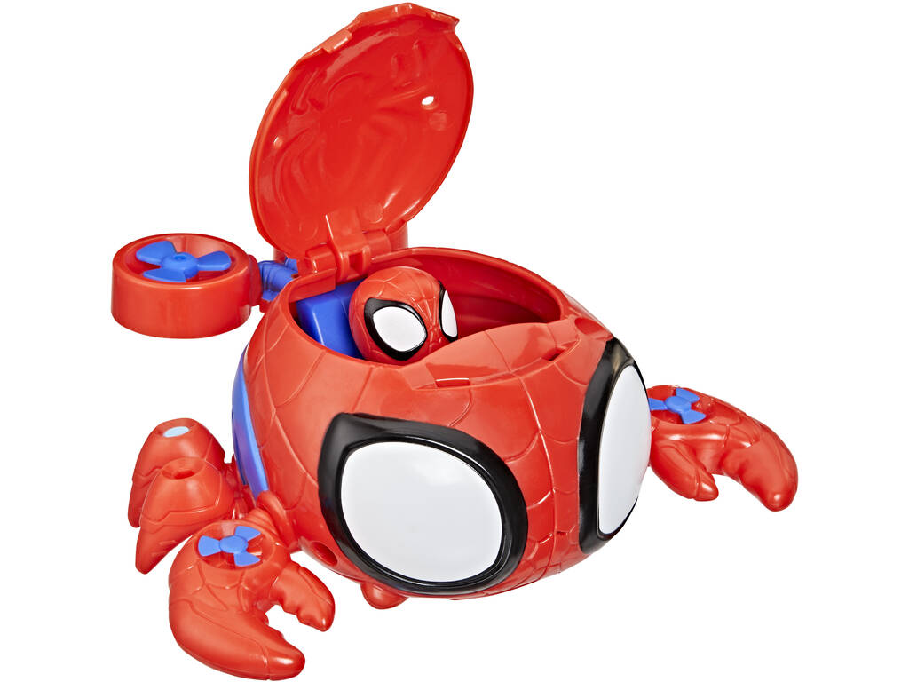 Spidey Waterwebs Spider Crab Figure et véhicule