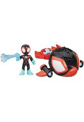 Spidey Waterwebs Spin Dolphin Figure et Vehicle