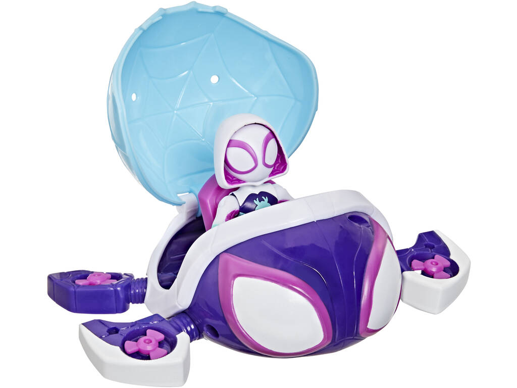 Spidey Waterwebs Ghost Turtle Figure et véhicule
