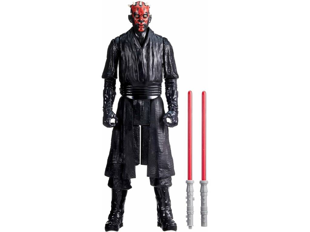 Figurine Star Wars Darth Maul de 29 cm avec sabre laser