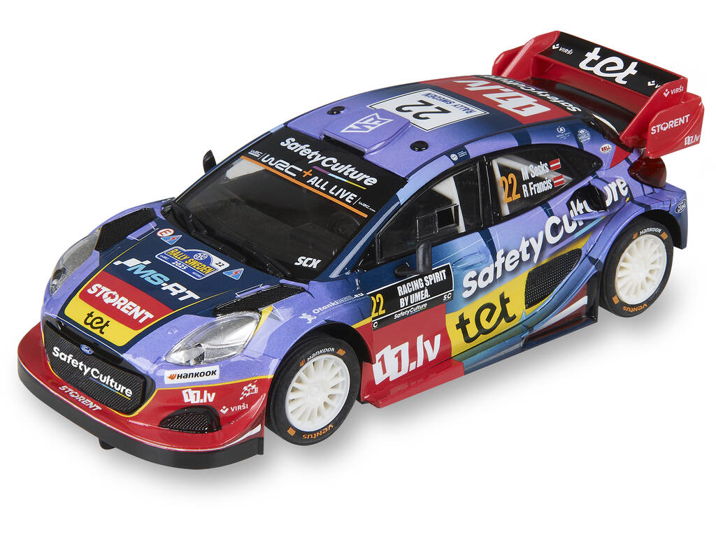 Scalextric Classic 1:32 Voiture Ford Puma WRC 25 de Sesks