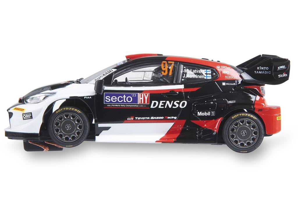 Scalextric 1:32 Voiture Toyota Yaris WRC Latvala Finlande 23
