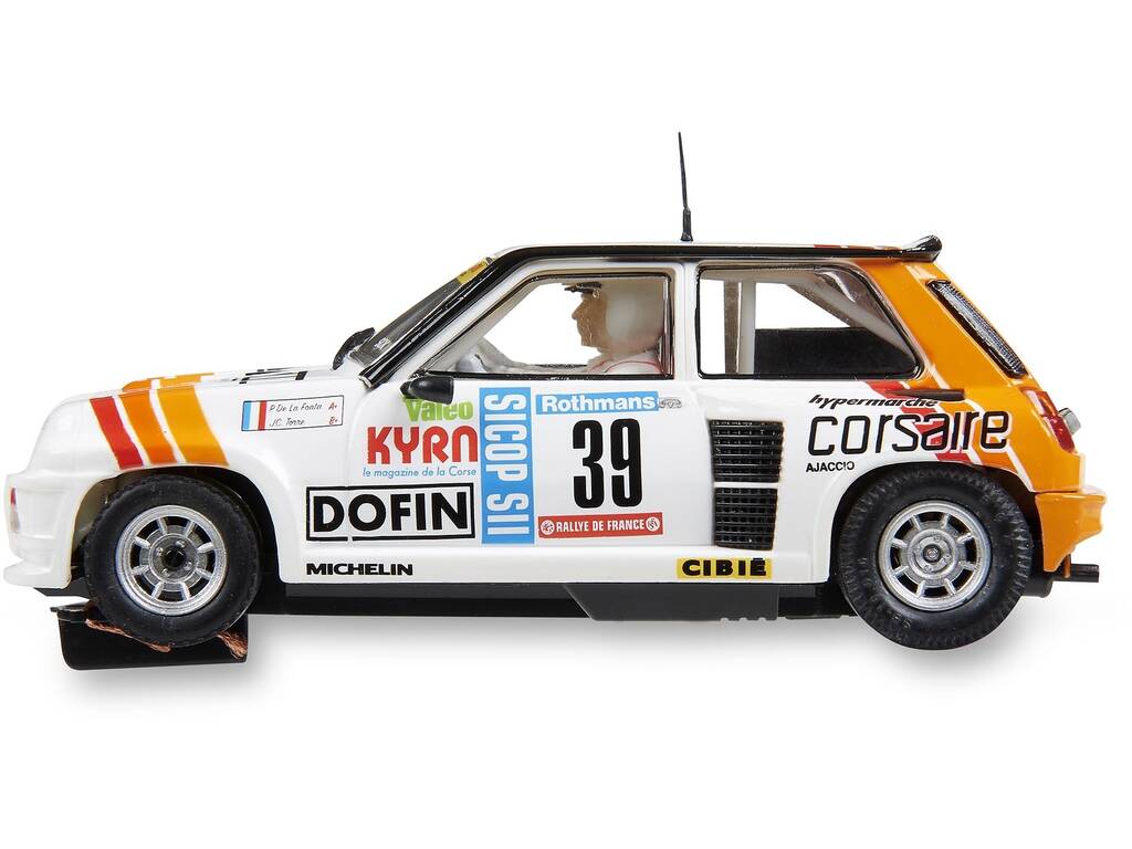 Scalextric 1:32 Voiture Renault 5 Turbo Tour de Corse 84