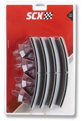 Scalextric Classic 1:32 Confezione da 4 barriere e 4 bordi per curve R1
