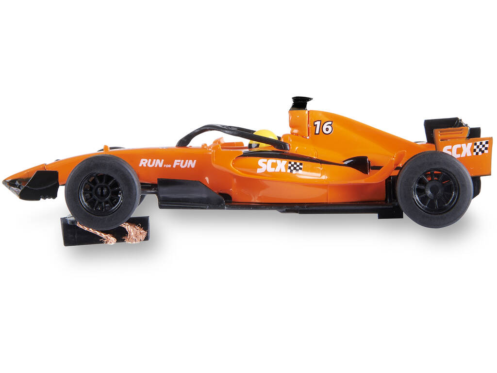 Scalextric Compact Voiture de Formule 1 Orange